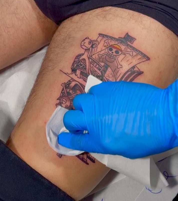 La pulizia a fine seduta